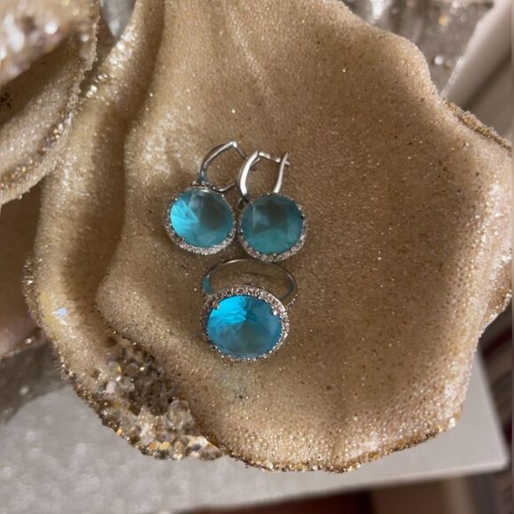 Ring & Earrings set in Sterling Silver - Picture 3 of 9